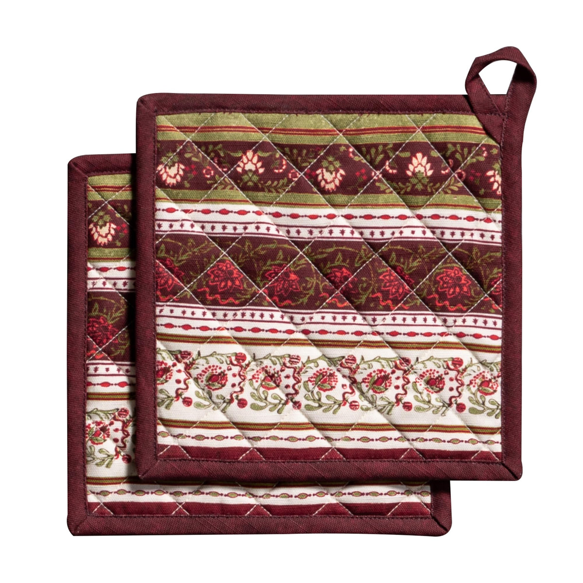 Reveillon Au Jardin Pot Holders