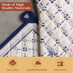 Faience Oven Mitts + Pot Holders