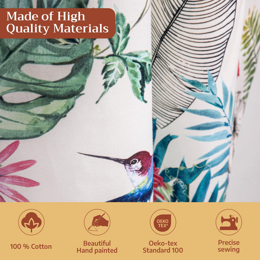 Tropiques Kitchen Curtains