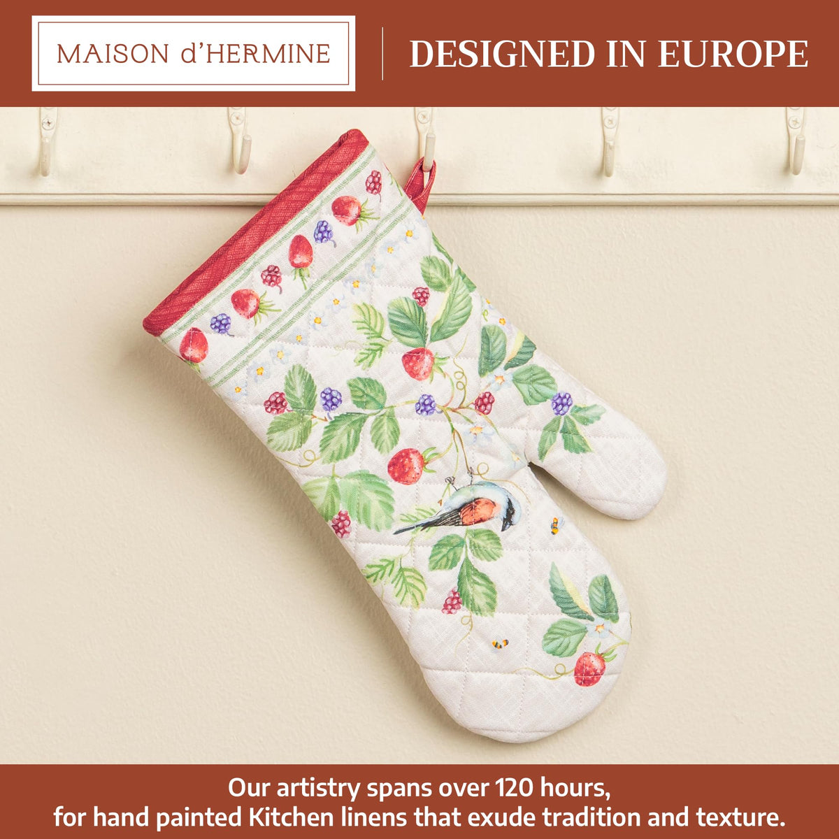 Strawberry days Oven Mitts