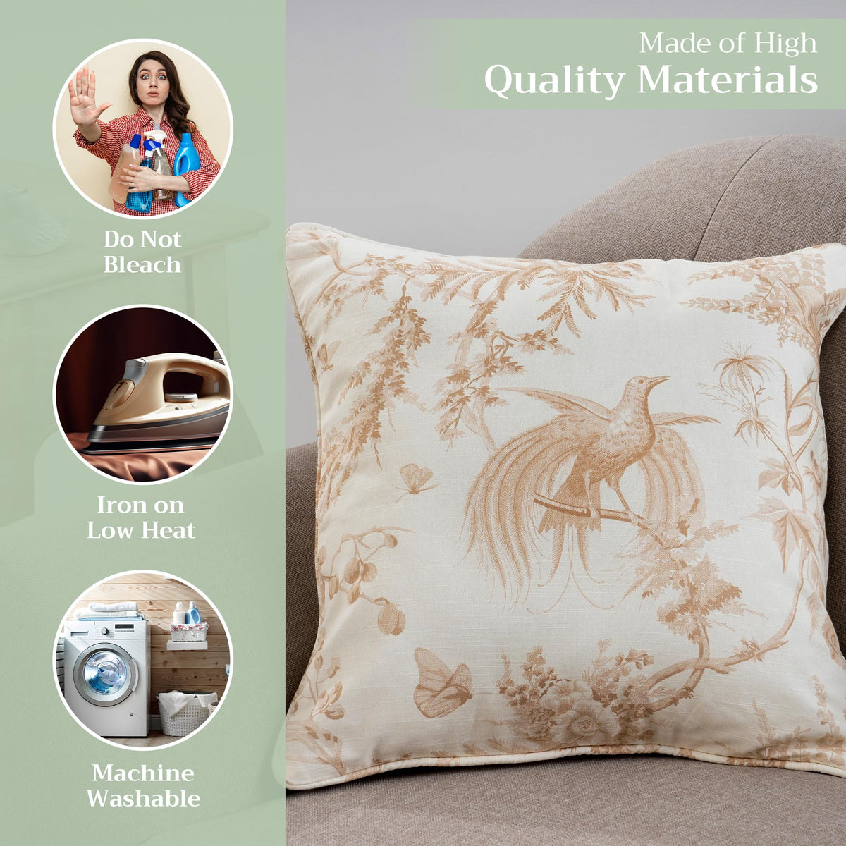 Paradise Throw Pillow Covers