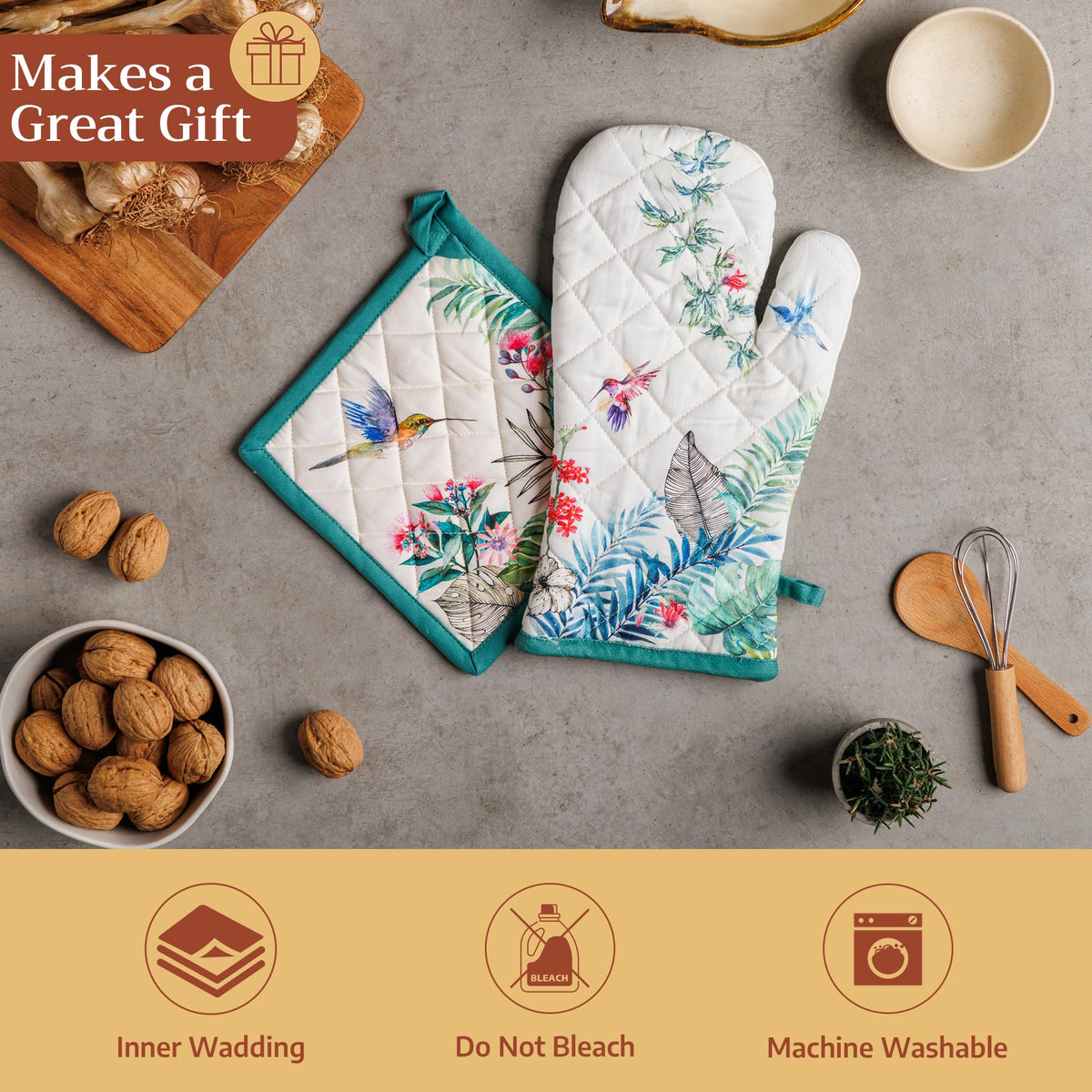 Tropiques Oven Mitts