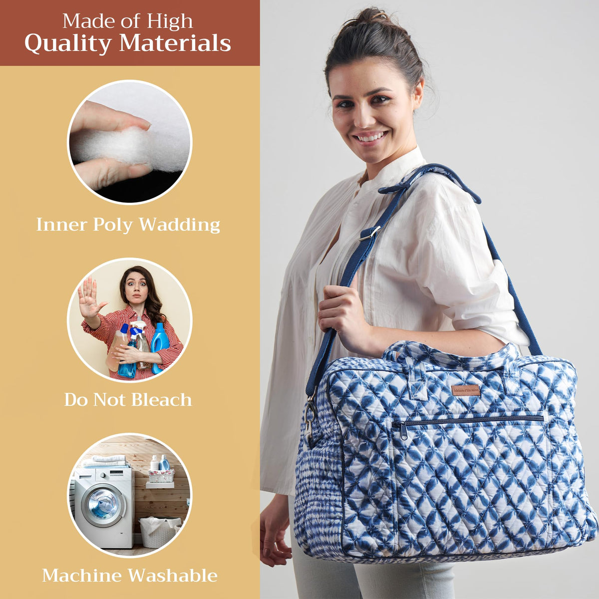 Shibori Weekend Bags