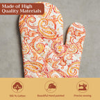 Palatial Paisley Oven Mitts
