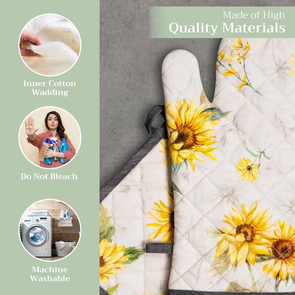 Candice Oven Mitts + Pot Holders