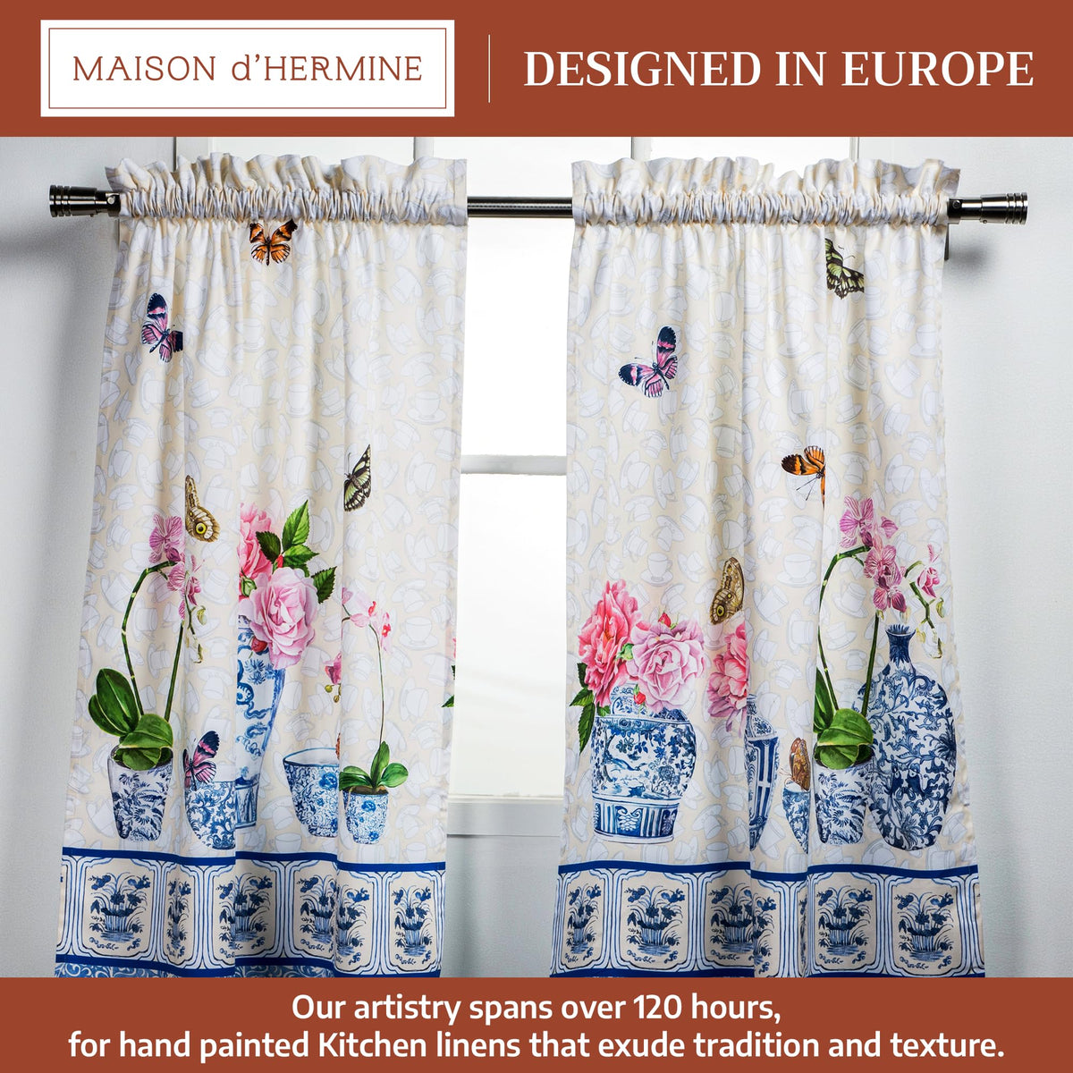 Canton Kitchen Curtains