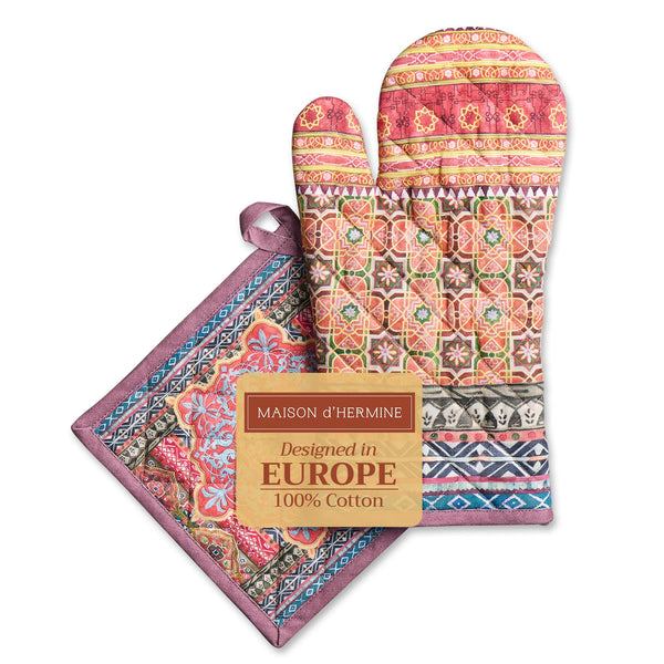 Ispahan Oven Mitts + Pot Holders