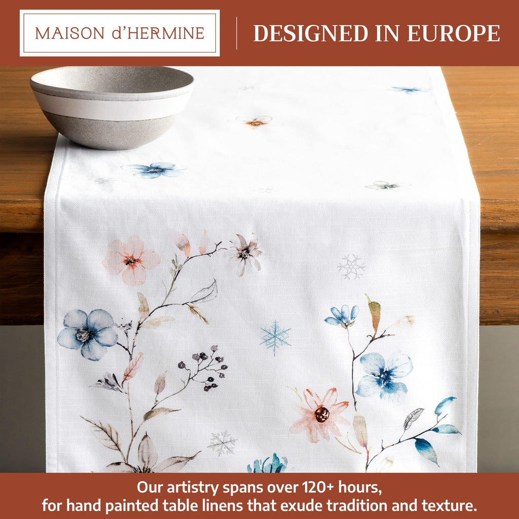 Ice Florals Table Runners