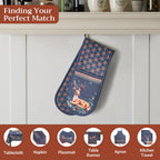 Christmas Joy Double Oven Mitts