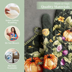 Pumpkin Garden Oven Mitts + Pot Holders