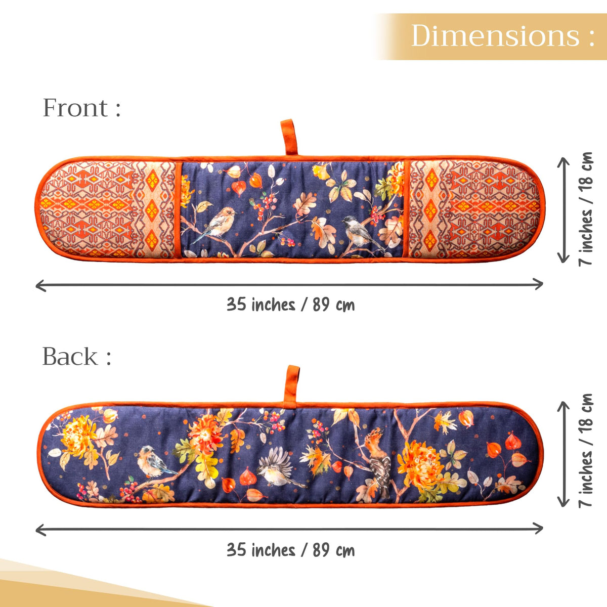 Kelim Double Oven Mitts