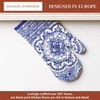 Melodie Bleue Oven Mitts