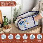 Lazy Summer Days Double Oven Mitts