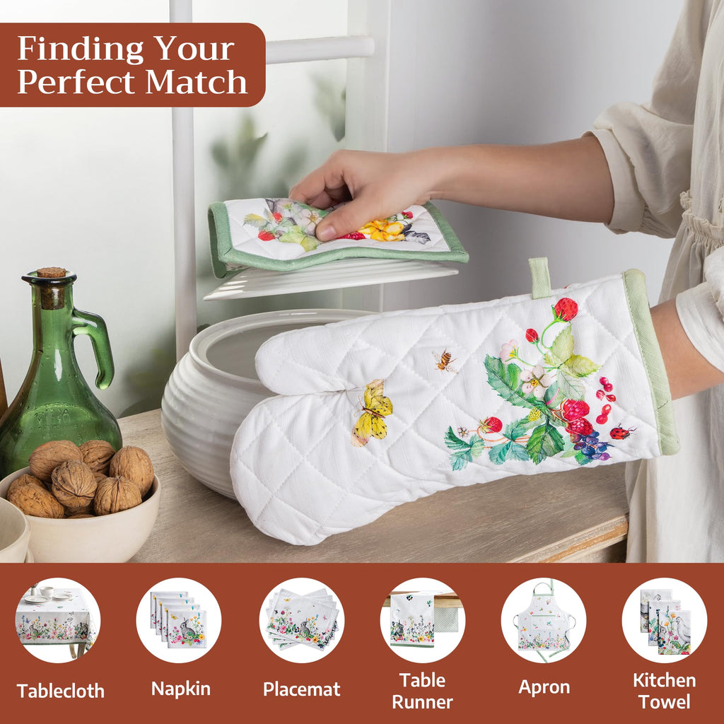 Printemps Oven Mitts