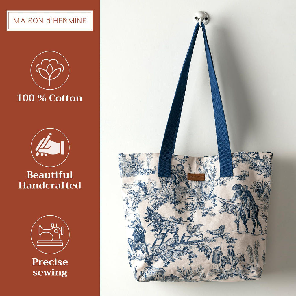 The Miller Canvas Tote Bags