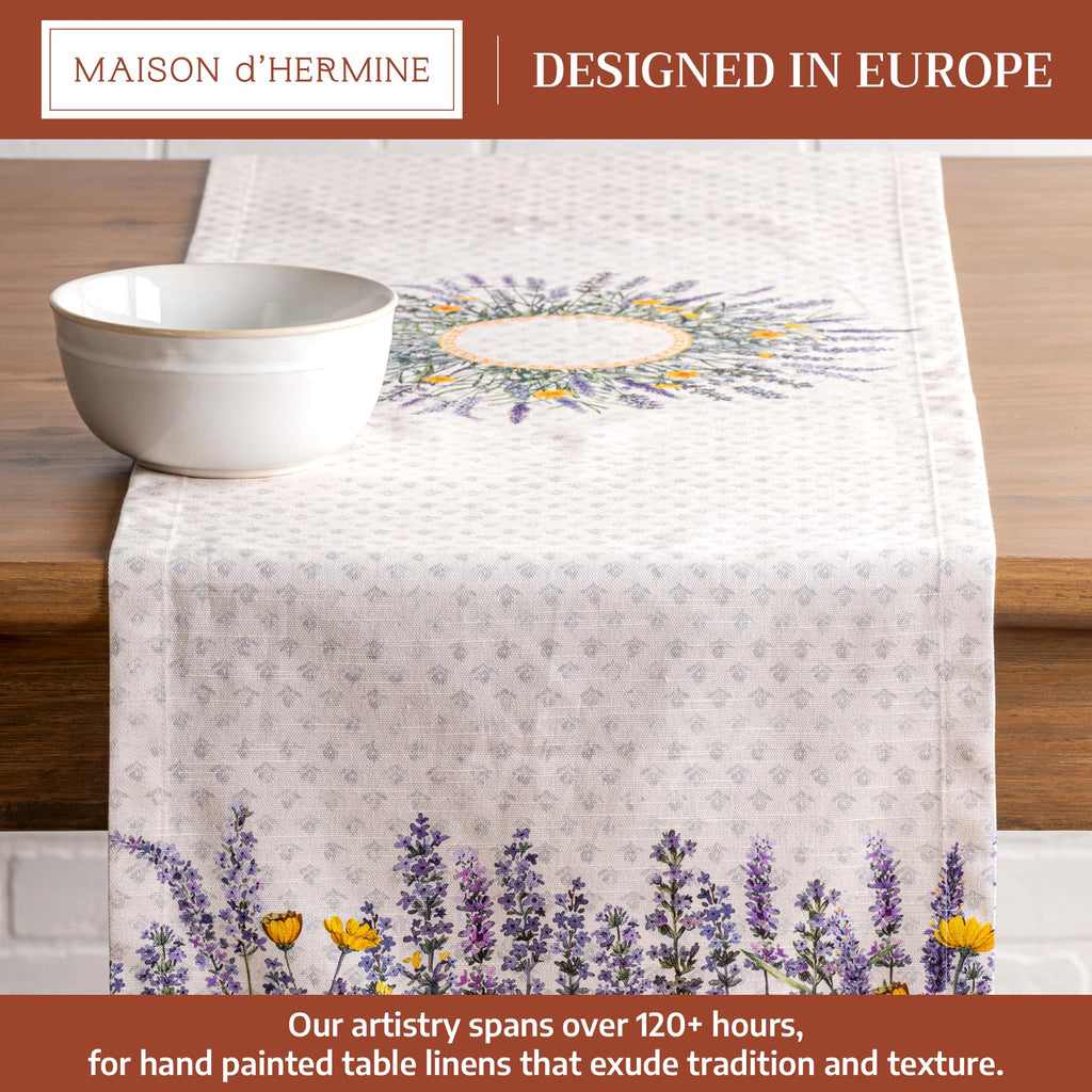 Fanny Lavender Table Runners