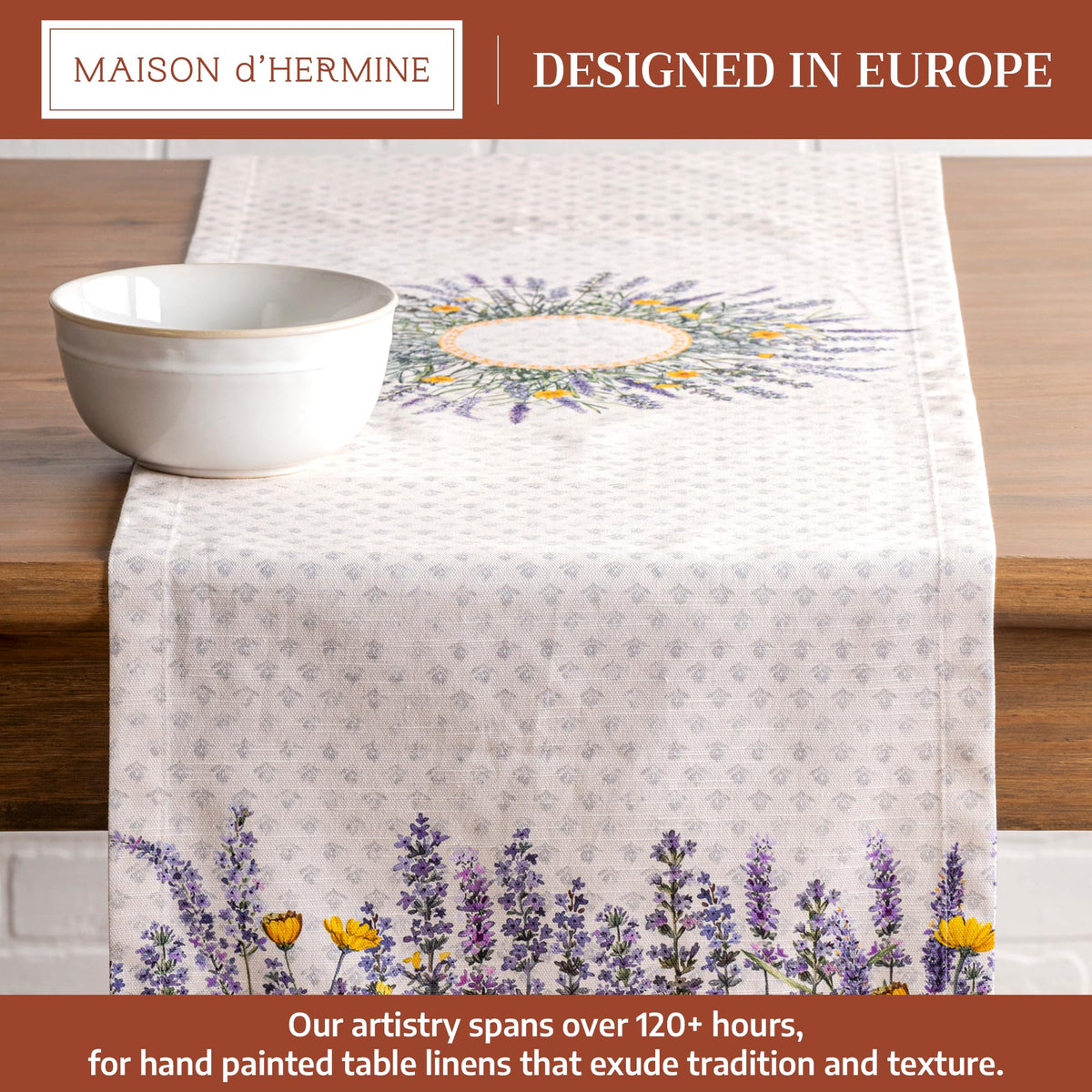 Fanny Lavender Table Runners