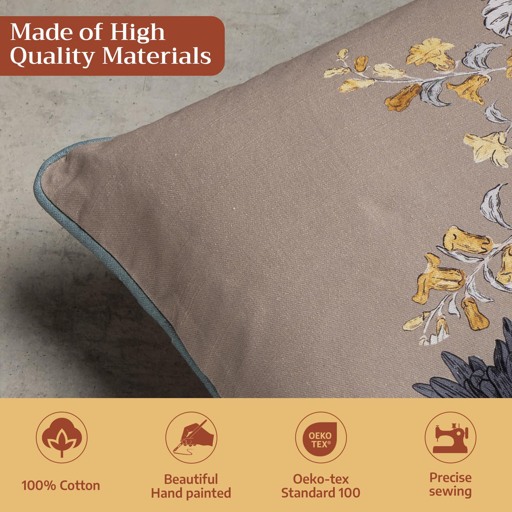 Clematis Throw Pillow Covers