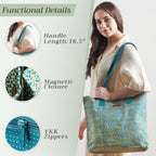 Lakshmi Canvas Tote Bags