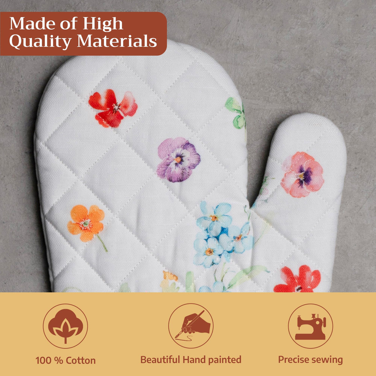 Summer Whisper Oven Mitts