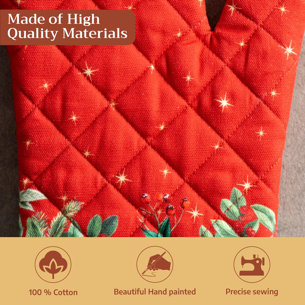 Noel Oven Mitts