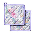 Floral Love Pot Holders