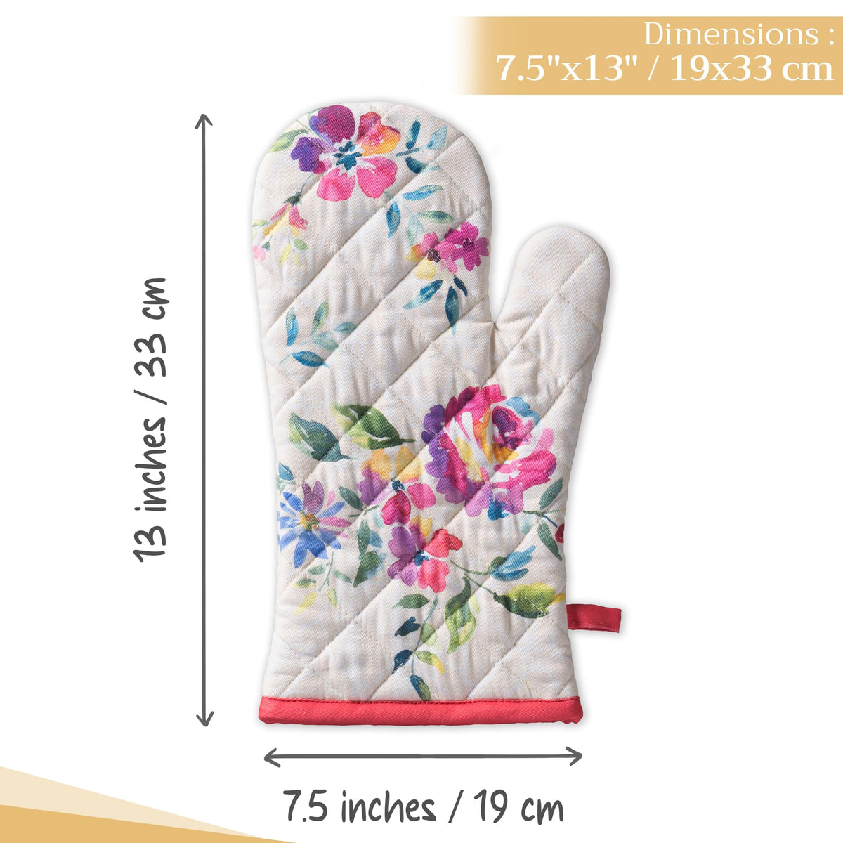 Rose Garden Oven Mitts