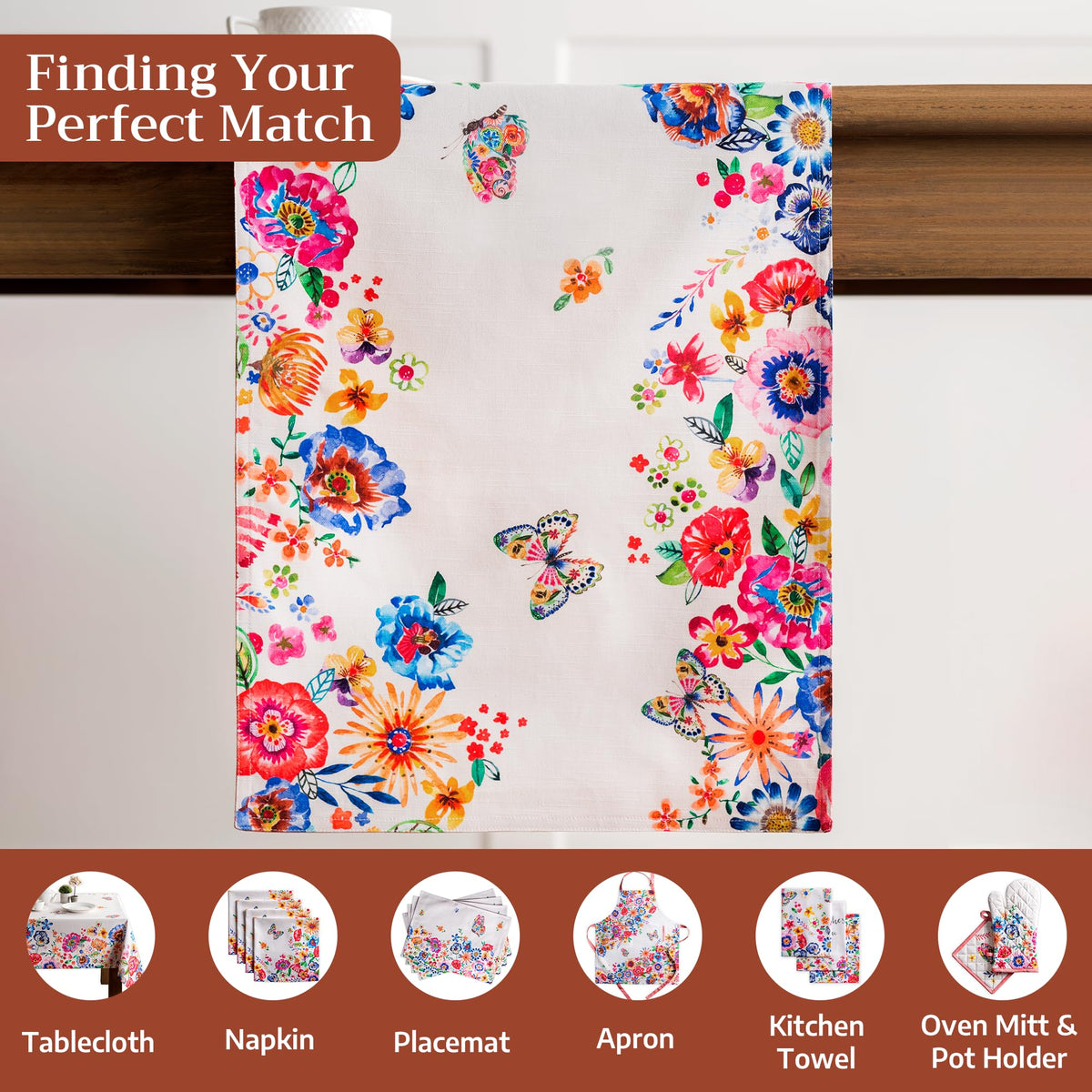 Happy Florals Table Runners
