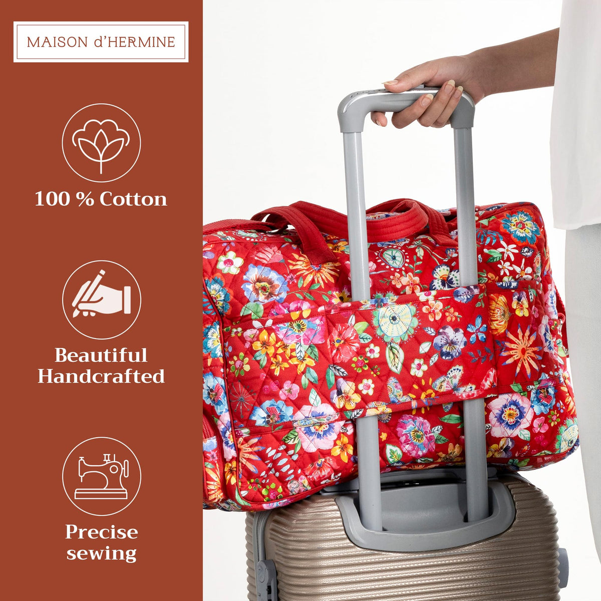Happy Florals Weekend Bags