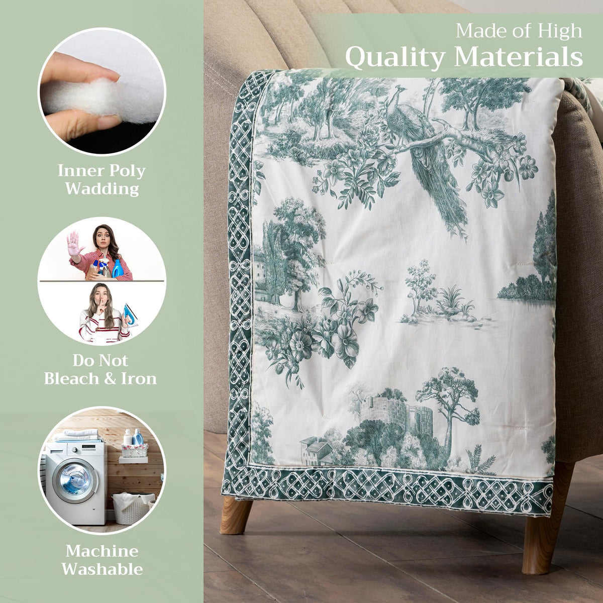 Trianon Throw Blankets