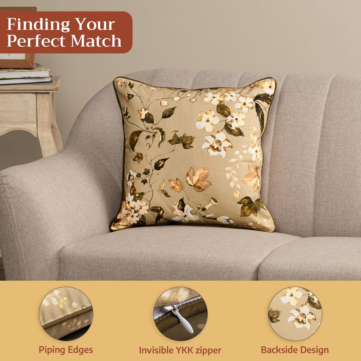 Olympe Throw Pillow Covers