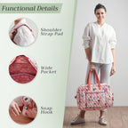 Romantic Poppy Weekend Bags