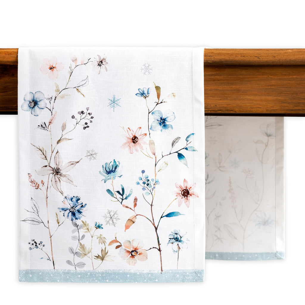 Ice Florals Table Runners