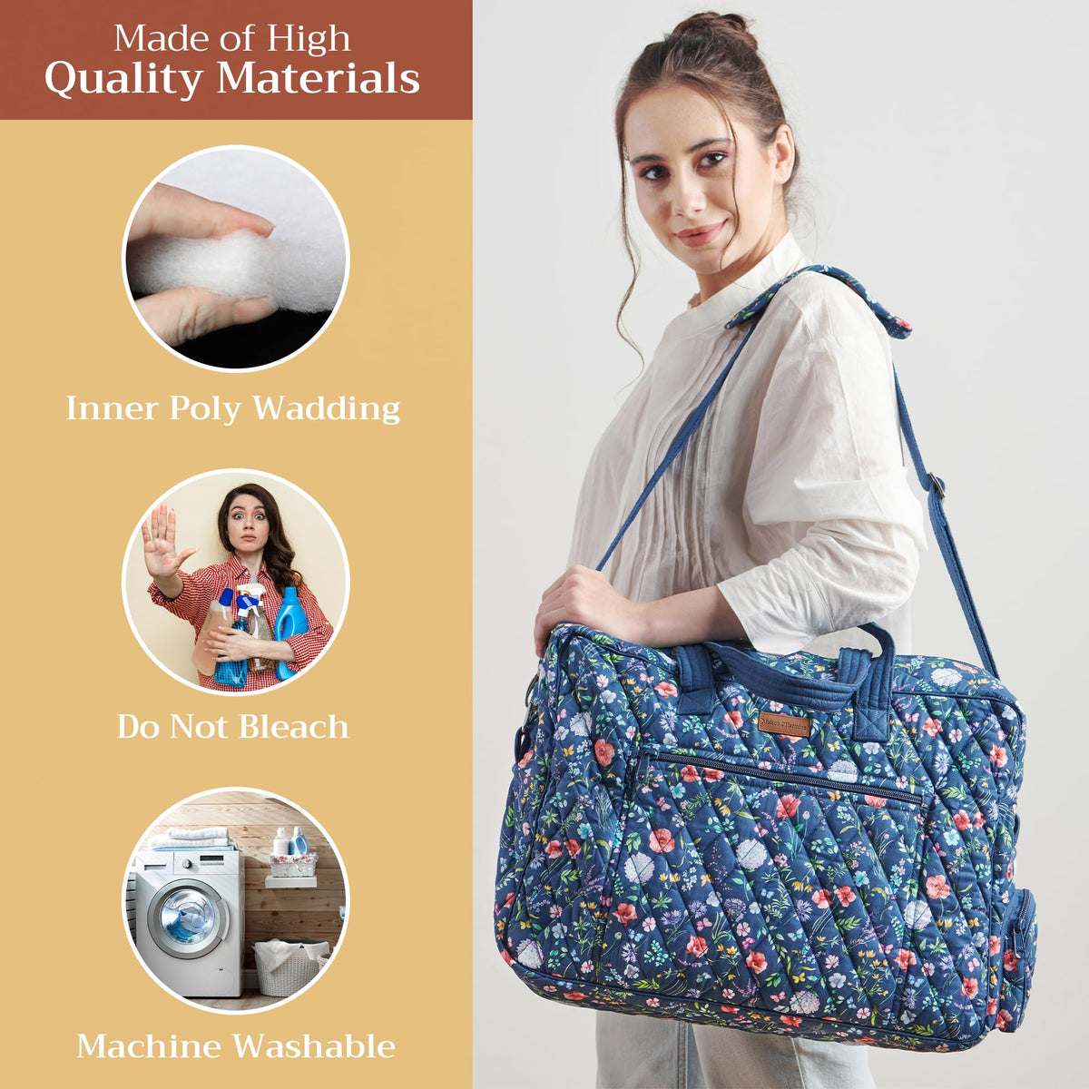 Just Floral Weekend Bags