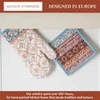Fair Isle Oven Mitts + Pot Holders