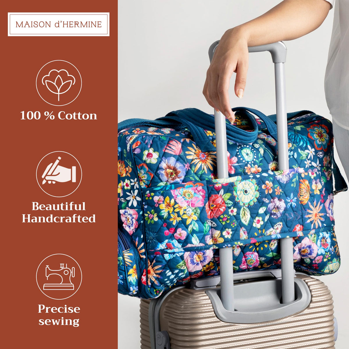 Happy Florals Weekend Bags