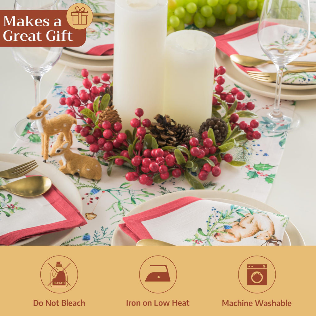 Holly Time Table Runners