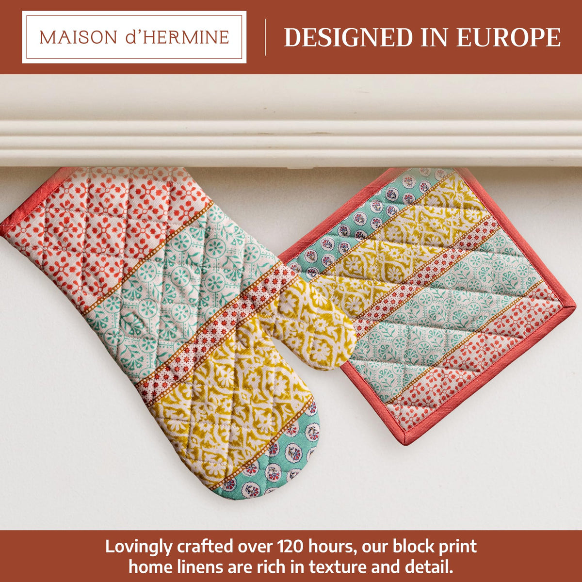 Provence Oven Mitts + Pot Holders