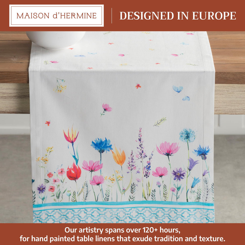 Flower In The Field Table Runners