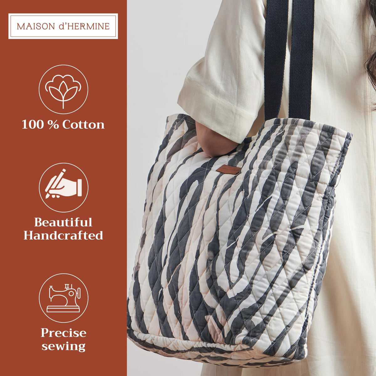 Zebra Shopping Bags