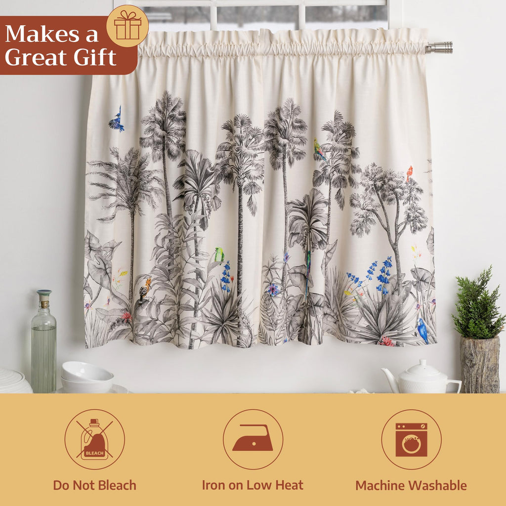 Amazonia Kitchen Curtains