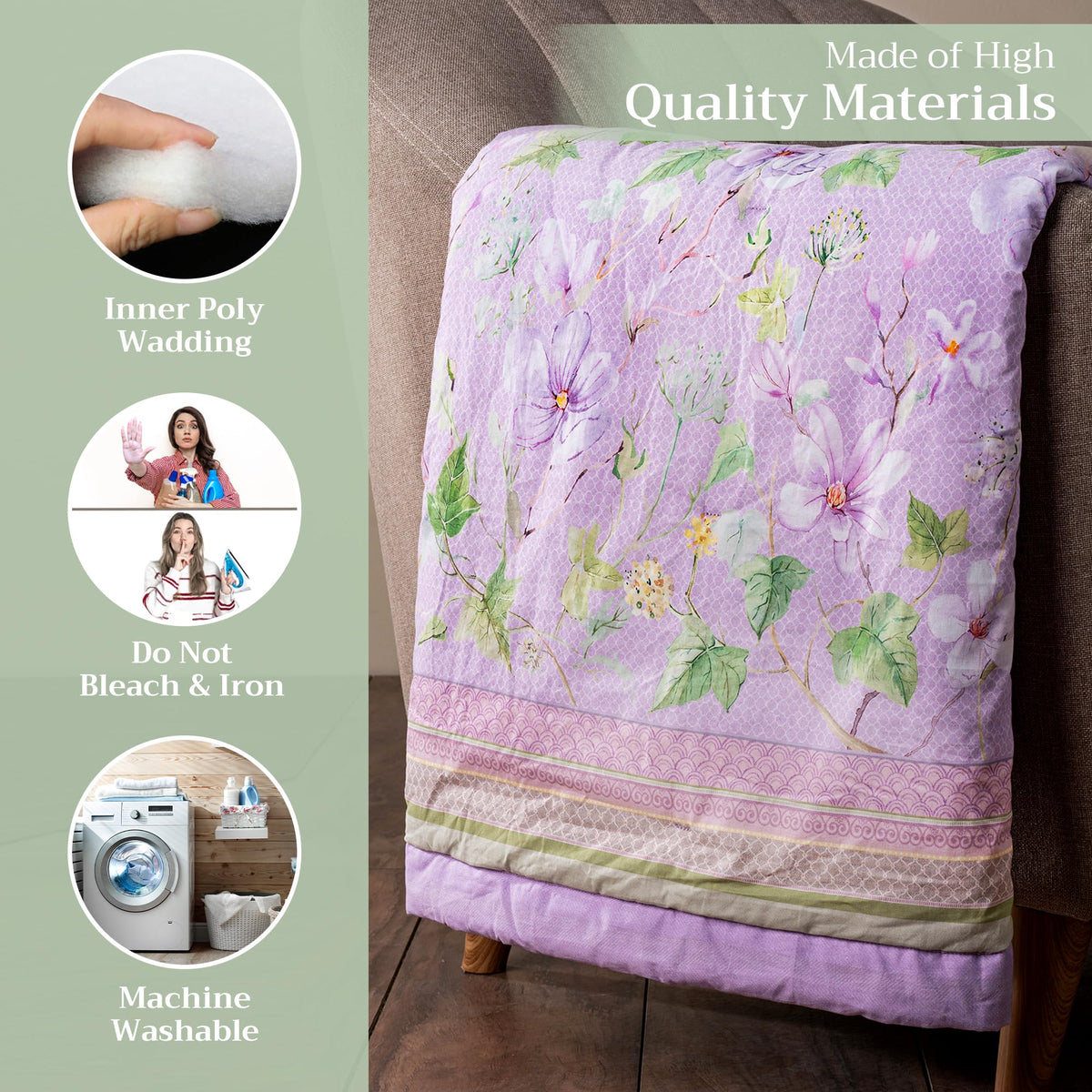 Magnolia Mornings Throw Blankets