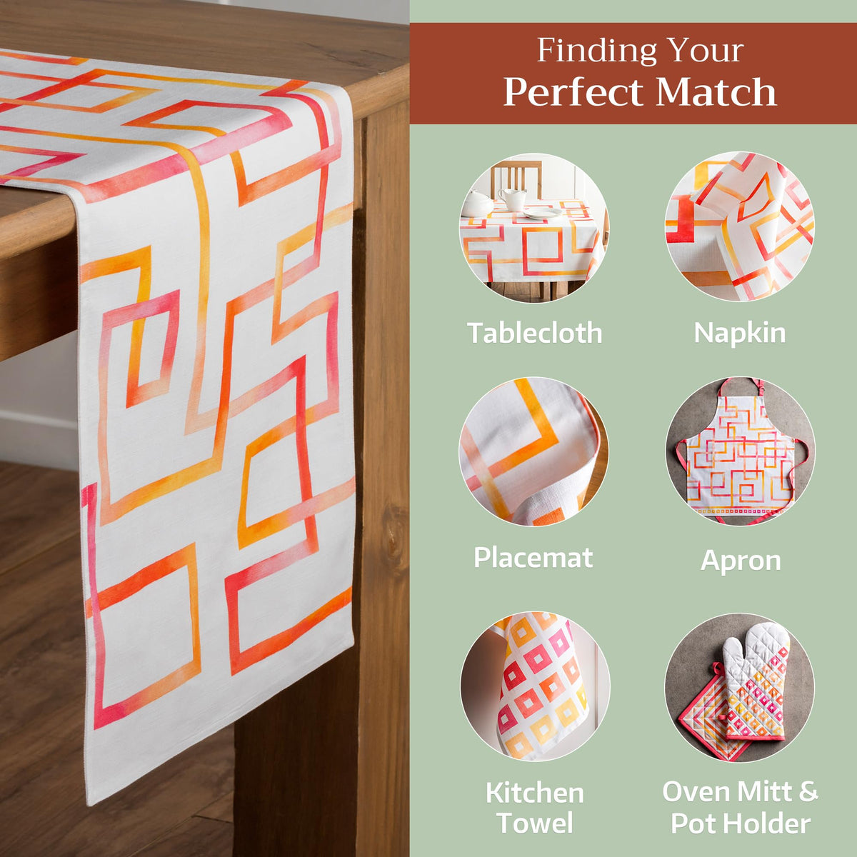 Summer Maze Table Runners