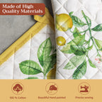 Limoncello Oven Mitts + Pot Holders