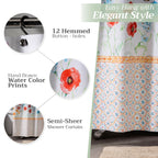 Summer Whisper Shower Curtains