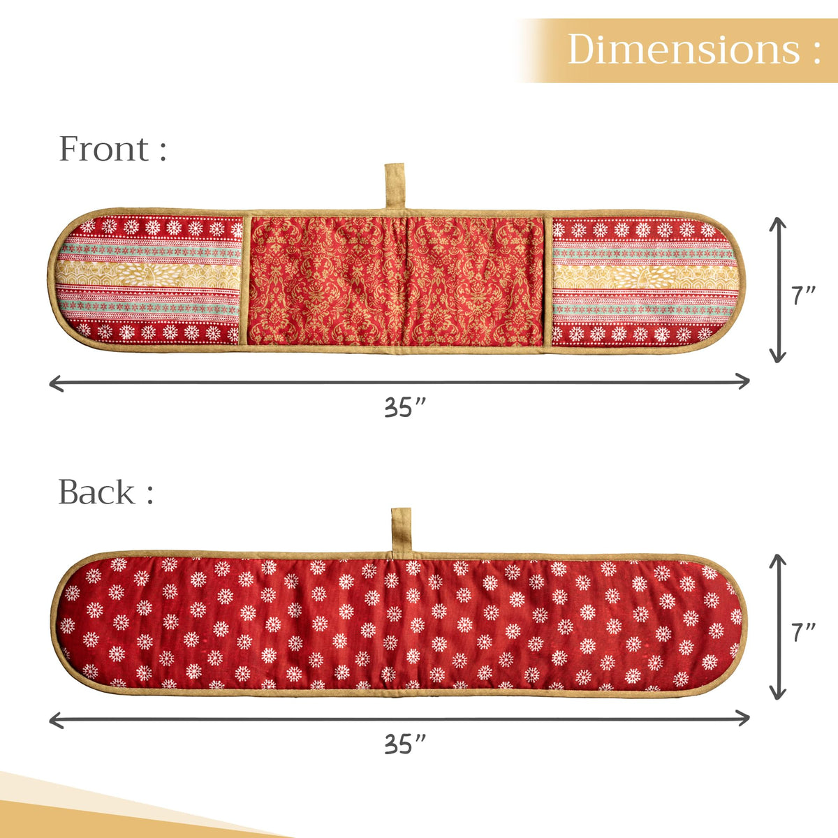 Sofia Double Oven Mitts