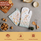 Easter Dew Oven Mitts + Pot Holders