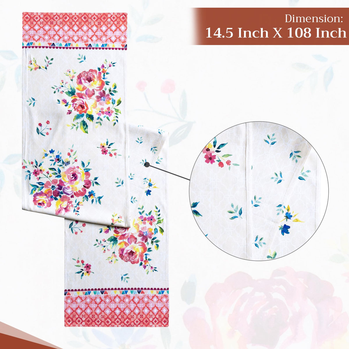Rose Garden Table Runners