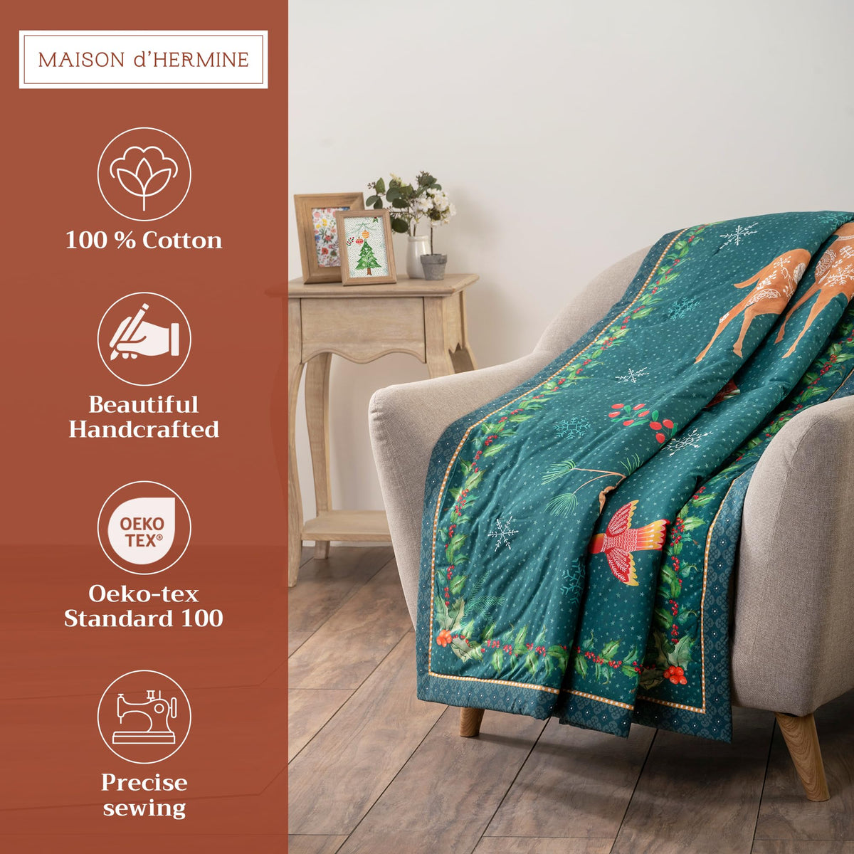 Hygge Christmas Throw Blankets