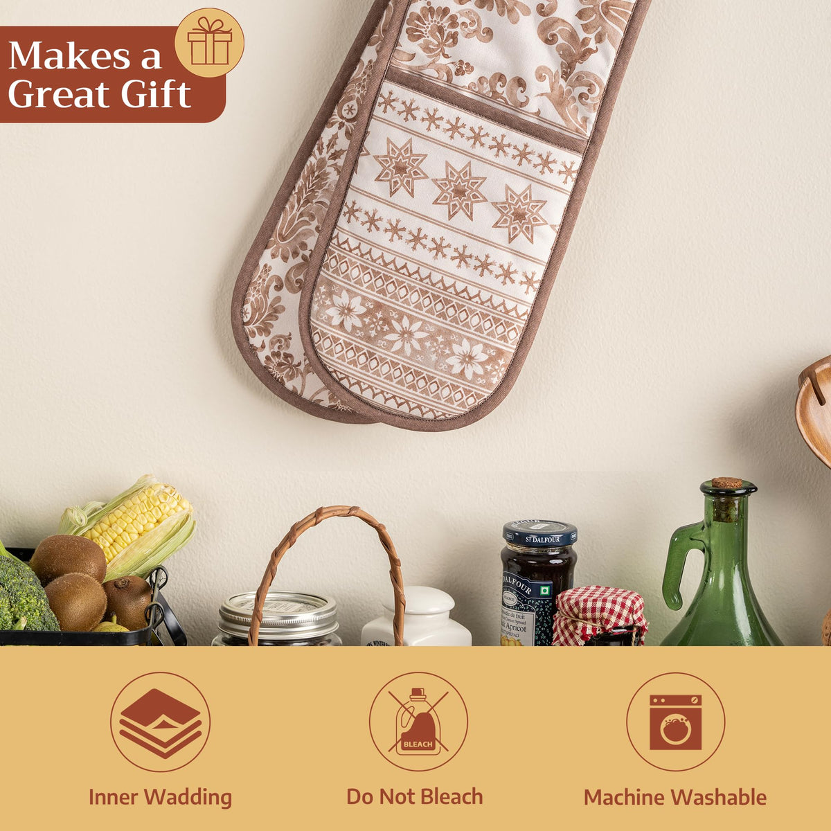 Allure Double Oven Mitts